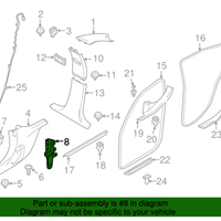 New Genuine BMW Combination Bracket (2012-2018) OE 51437221913