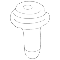 New Genuine BMW Clip (1995-2008) OE 51438189311
