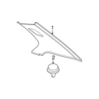 New Genuine BMW Clip (1999-2010) OE 51438225567