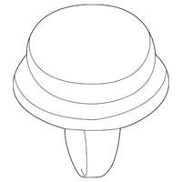 New Genuine BMW Clip (1999-2010) OE 51438225567