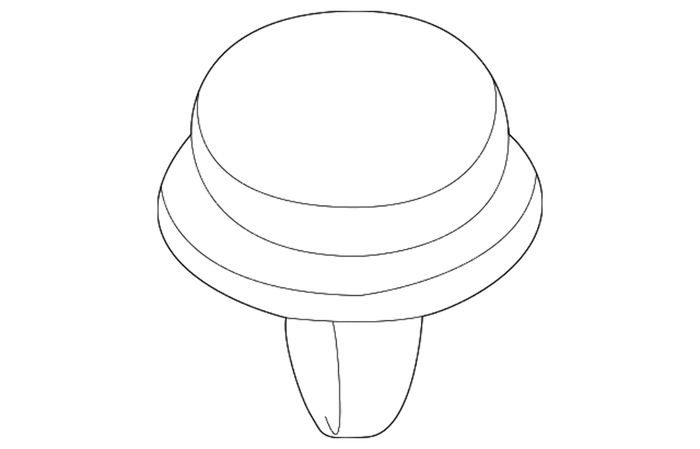 New Genuine BMW Clip (1999-2010) OE 51438225567