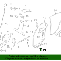 New Genuine BMW Clip Natur (1988-2023) OE 51471840960
