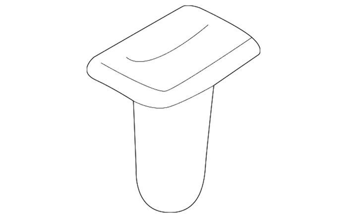 New Genuine BMW Clip Natur (1988-2023) OE 51471840960