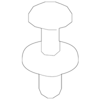 New Genuine BMW Expanding Rivet (1999-2023) OE 51471911992