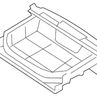 New Genuine BMW Storage Troug Luggage Trunk (2006-2013) OE 51477148920