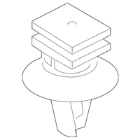 New Genuine BMW Clip Grey (2000-2023) OE 51478262533