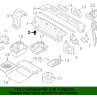 New Genuine BMW Expanding Rivet (1995-2022) OE 51498166702
