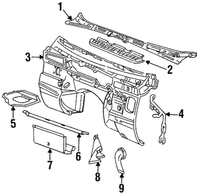 New Genuine BMW Cover (1994-1999) OE 51711977677