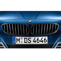 New Genuine BMW Radiator Kidney Grille Black Left (2012-2016) OE 51712150253