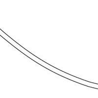 New Genuine BMW Front Engine Hood Sealing (2003-2008) OE 51717053532