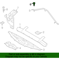 New Genuine BMW Torx Bolt (2010-2010) OE 51717063831