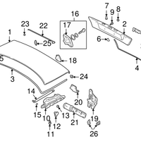 New Genuine BMW Clamp (1991-2001) OE 51718108613