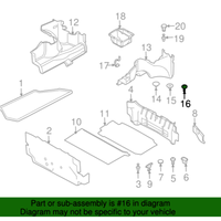 New Genuine BMW Blind Plug (1996-2008) OE 51718137323