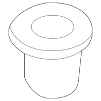New Genuine BMW Grommet (1995-2019) OE 51718186501