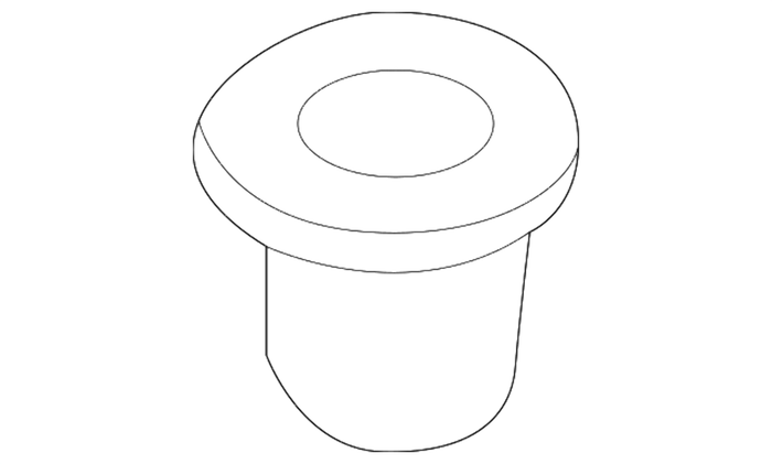 New Genuine BMW Grommet (1995-2019) OE 51718186501