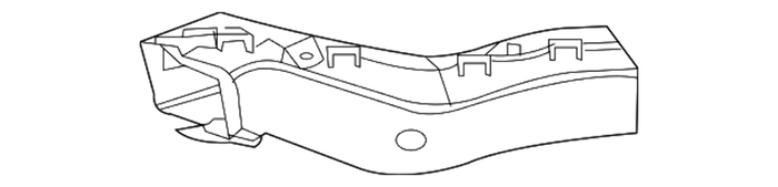 New Genuine BMW Air Brake Channel Right (2007-2010) OE 51747158380