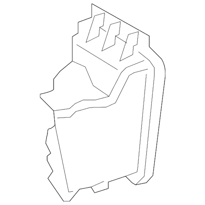 New Genuine BMW Air Duct Exterior Radiator (2014-2020) OE 51747290614