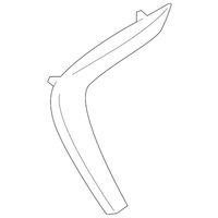 New Genuine BMW Side Panel Air Duct Primere (2014-2017) OE 51747381993