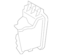 New Genuine BMW Air Duct Exterior Radiator (2013-2018) OE 51748055062