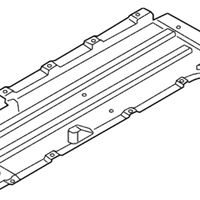 New Genuine BMW Under-body Paneling Front Ri (2011-2017) OE 51757213672