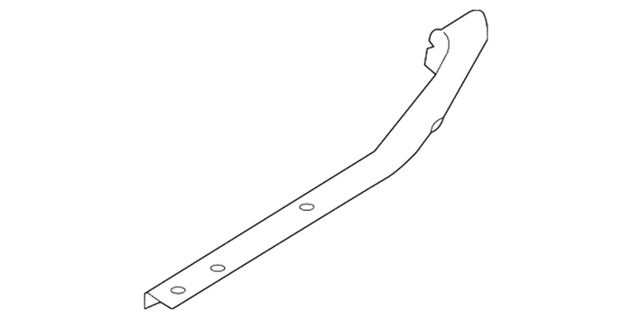 New Genuine BMW Sealing Side Panel Right (2012-2020) OE 51767264274