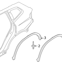 New Genuine BMW Expanding Rivet Black (2007-2023) OE 51777171004