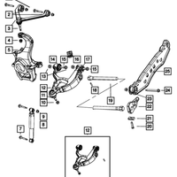 New Genuine Mopar Stop/Bmpr Jounce OE 52113218AA