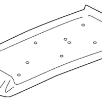 New Genuine BMW Trim For Cover Armrest (2009-2015) OE 52207241905