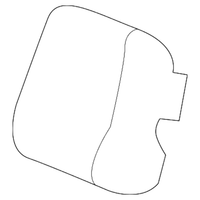 New Genuine BMW Cover Isofix (2012-2021) OE 52207319686