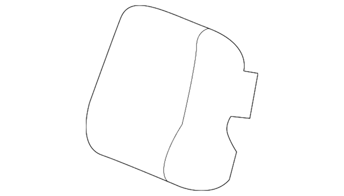 New Genuine BMW Cover Isofix (2012-2021) OE 52207319686