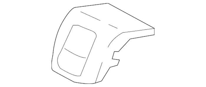 New Genuine BMW Cover Isofix Right Beige (2020-2023) OE 52207474108