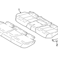 New Genuine BMW Cover Isofix Right Beige (2020-2023) OE 52207474108