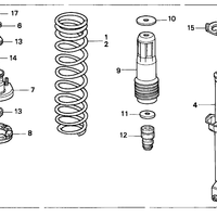 New Genuine Honda Rear Shock Absorber Washer (1984-2021) OE 52621SB2004