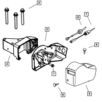 New Genuine Mopar Cable Accelerator OE 53031626AC