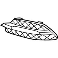 New Genuine Mercedes-Benz Outer Grille 2048803224 OEM