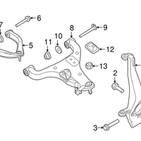 Genuine Nissan OE Link Compl-Frt Suspension Uppr 54524-6JS0A