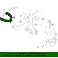 Genuine Nissan OE Link Compl-Frt Suspension Uppr 54524-6JS0A