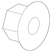 New Genuine Nissan Nut 54588ED00A / 54588-ED00A OEM