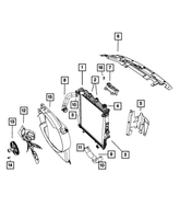 New Genuine Mopar Clamp Hose OE 55111033AA