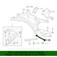 New Genuine Infiniti Link Compl-Rear Suspension Lower,Front 551A0AL500 OEM