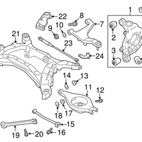 New Genuine Nissan Link Compl-Rear Suspension Lower,Rear 551B0JK010 OEM