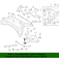 New Genuine Infiniti Disc-Eccentric,Rear Suspension 5522752F1B OEM