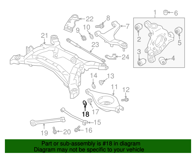 New Genuine Infiniti Disc-Eccentric,Rear Suspension 5522752F1B OEM