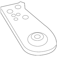 New Genuine Nissan Stay Assy-Rear Suspension Member Lh 55452JA10A OE