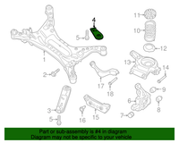 New Genuine Nissan Stay Assy-Rear Suspension Member Lh 55452JA10A OE