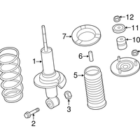 New Genuine Nissan Bush-Rubber OE 562171PA0A