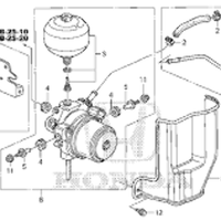 New Genuine Honda Civic Brake Accumulator (2006-2015) OE 57019SNCA02
