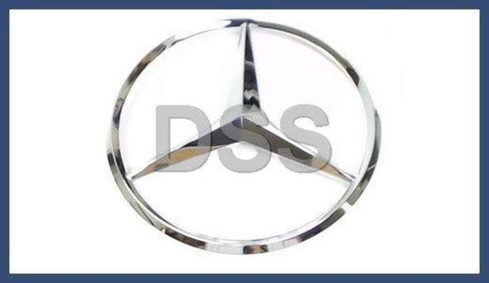 Genuine Mercedes-Benz Trunk Emblem Rear Hatch Door Chrome (2006-2012) 1648170016