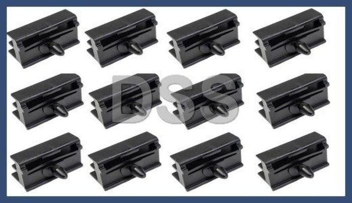 New Genuine BMW E46 M3 Rocker Panel Moulding Clip Set of 12 + Warranty