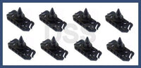 Genuine Mercedes w211 w219 Wiper Cowl cover retainer Clips Set of 8 fastener